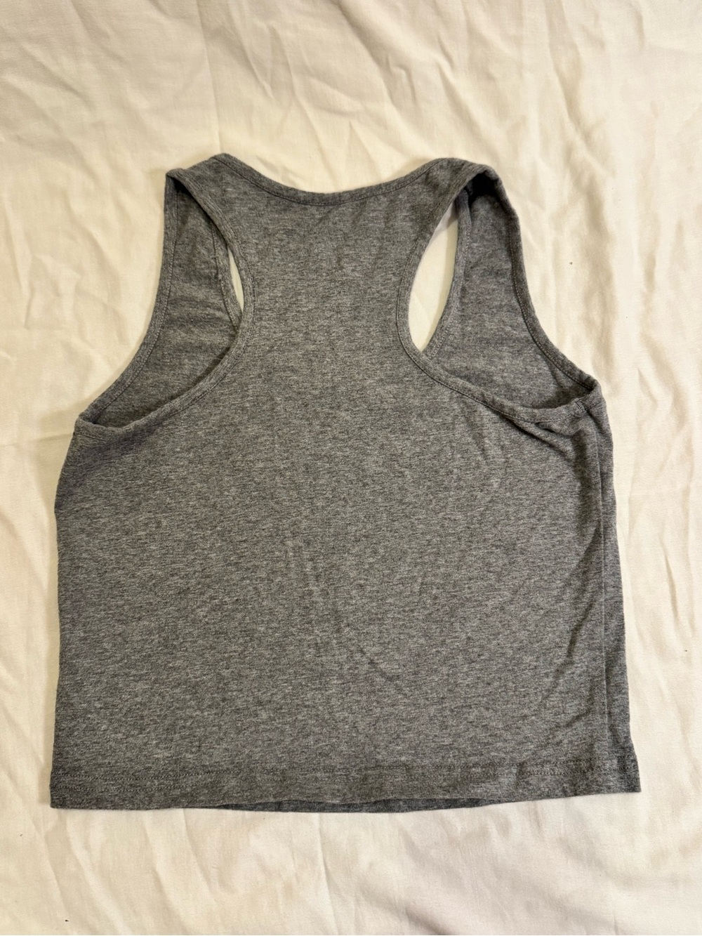 Grey Razor Back Workout Tank Woman’s Size Small - Picture 3 of 3